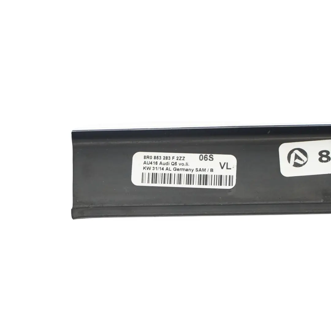 Audi Q5 8R Window Front Seal Door Left N/S Gasket Strip - SKU 8R0853283F - Part number 8R0853283F
