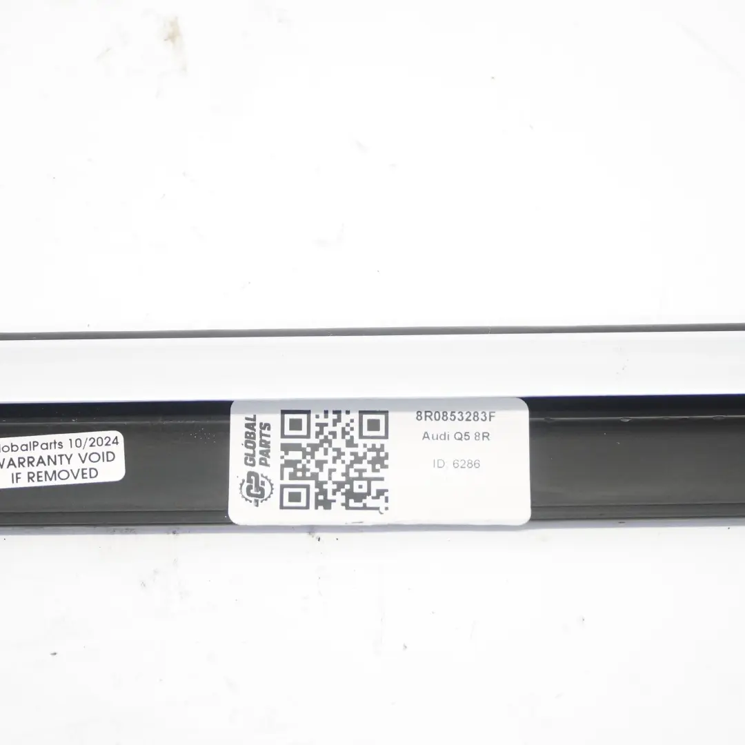 Audi Q5 8R Window Front Seal Door Left N/S Gasket Strip - SKU 8R0853283F - Part number 8R0853283F