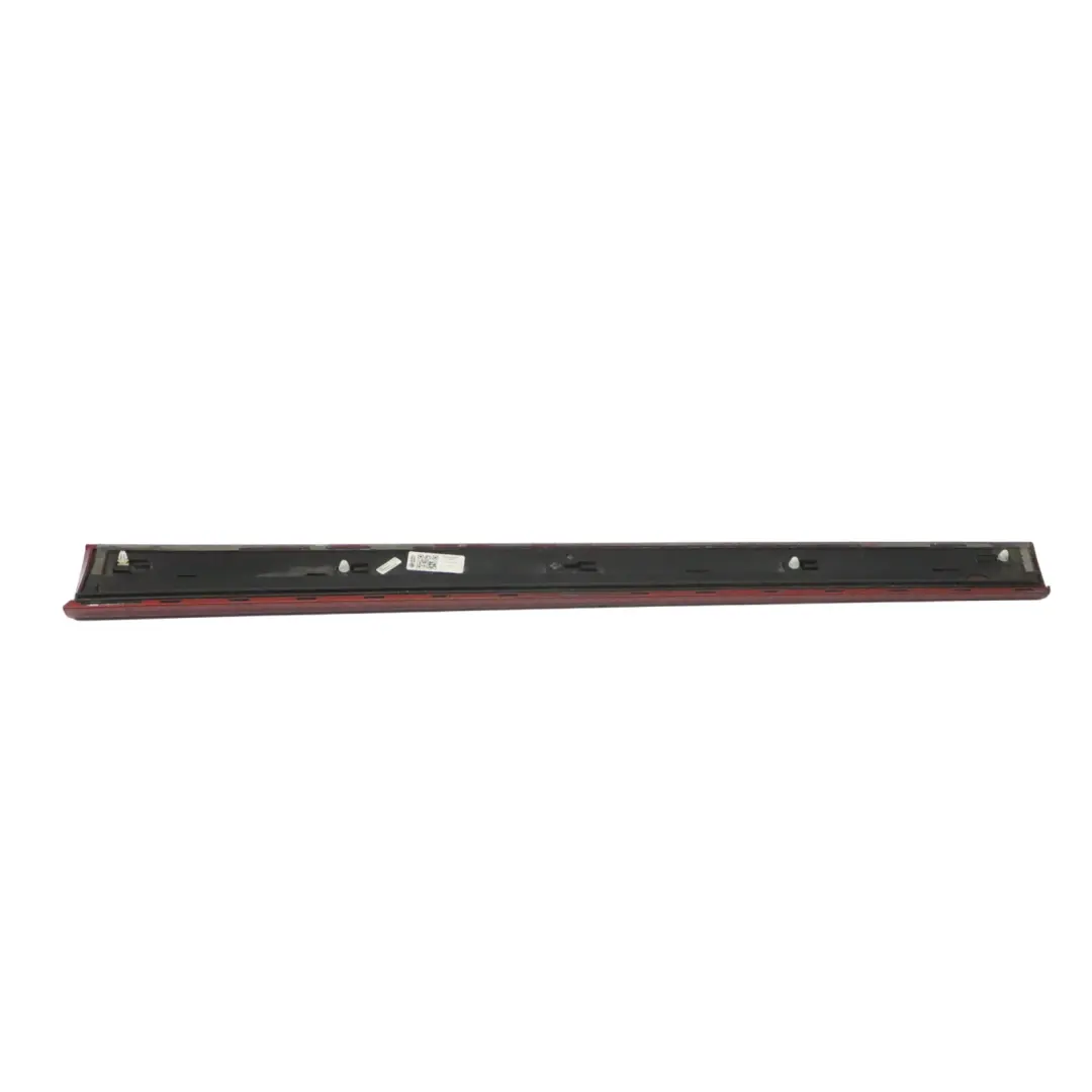 Audi Q5 8R Faldón lateral izquierdo Panel cubre umbral Volcano Red - Y3M - SKU 8R0853959B-VRE - Número de pieza 8R0853959B