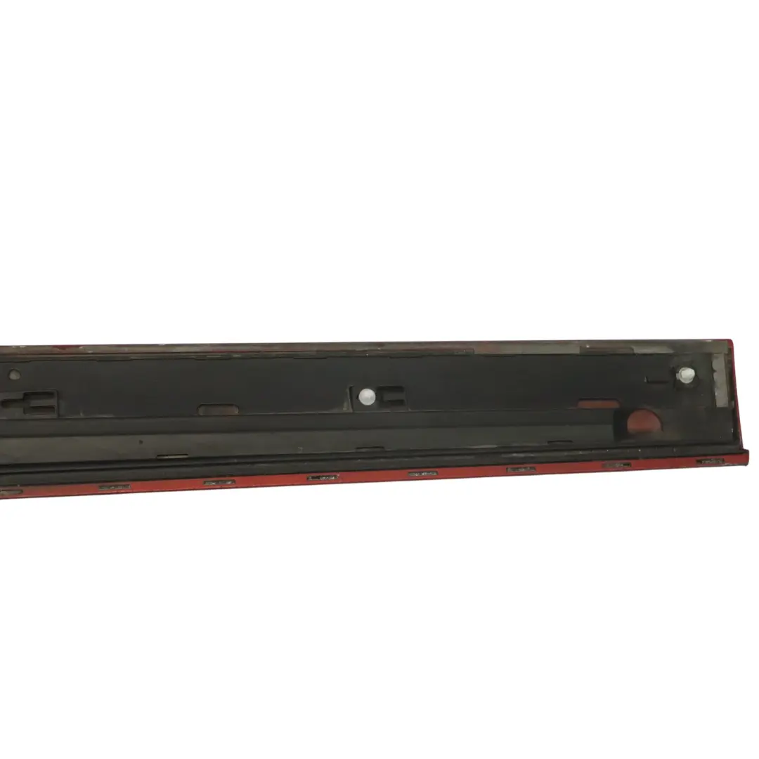 Audi Q5 8R Faldón lateral izquierdo Panel cubre umbral Volcano Red - Y3M - SKU 8R0853959B-VRE - Número de pieza 8R0853959B