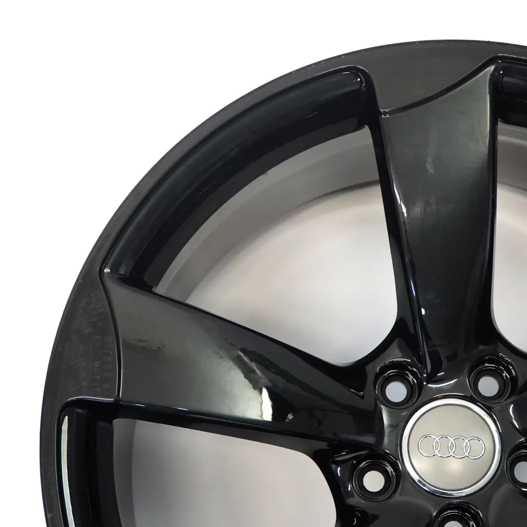 Schwarzer Rotor Leichtmetallfelge Alufelge 20" 9J ET:26 8T0601025DH für Audi A5 8T mit Teilenummer 8T0601025DH-1 Audi A5 8T Schwarzer Rotor Leichtmetallfelge Alufelge 20" 9J ET:26 8T0601025DH - SKU 8T0601025DH-1 - Teilenummer 8T0601025DH-1