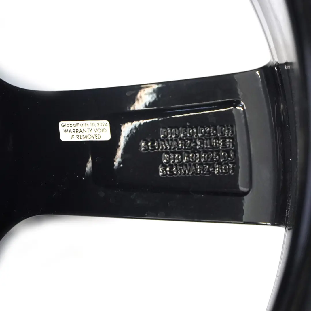 Audi A5 8T Schwarzer Rotor Leichtmetallfelge Alufelge 20" 9J ET:26 - SKU 8T0601025DH-2 - Teilenummer 8T0601025DH