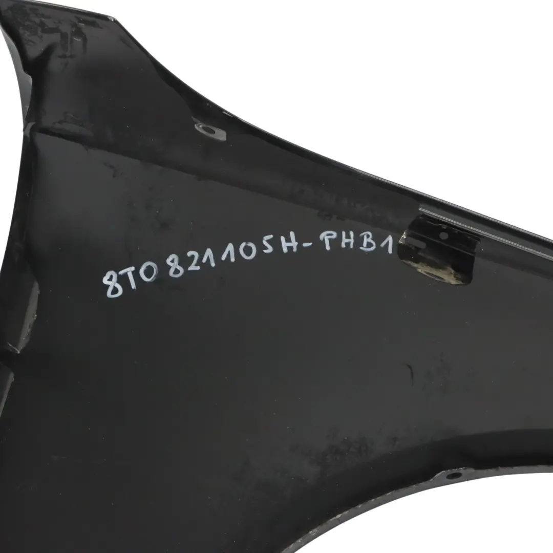Seitenverkleidung vorne links Kotflügel Phantom Schwarz - Z9Y für Audi A5 8T mit Teilenummer 8T0821105H Audi A5 8T Seitenverkleidung vorne links Kotflügel Phantom Schwarz - Z9Y - SKU 8T0821105H-PHB1 - Teilenummer 8T0821105H