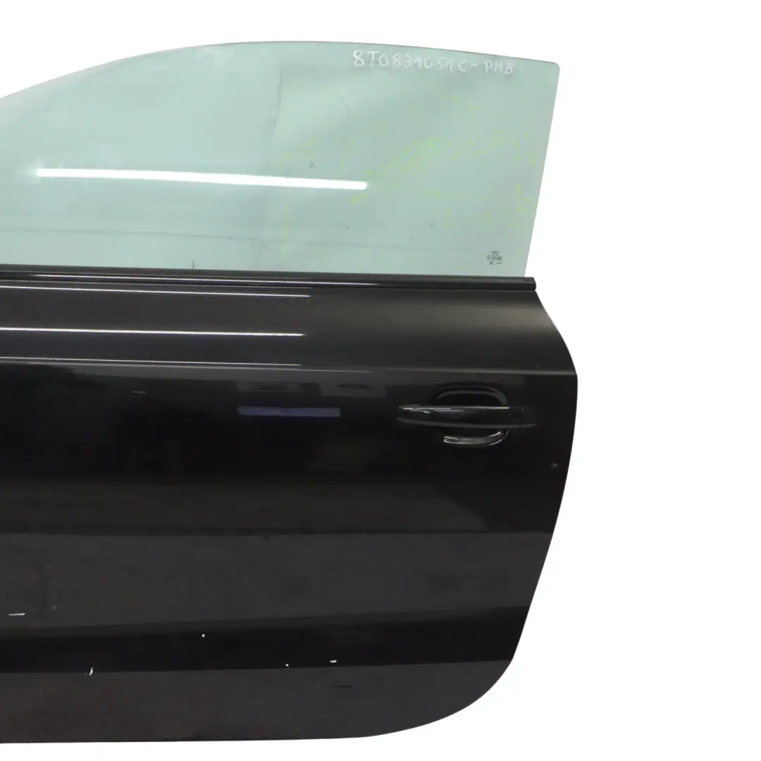 Audi A5 8T Coupe Door Front Left N/S Phantom Black - LZ9Y - SKU 8T0831051C-PHB - Part number 8T0831051C
