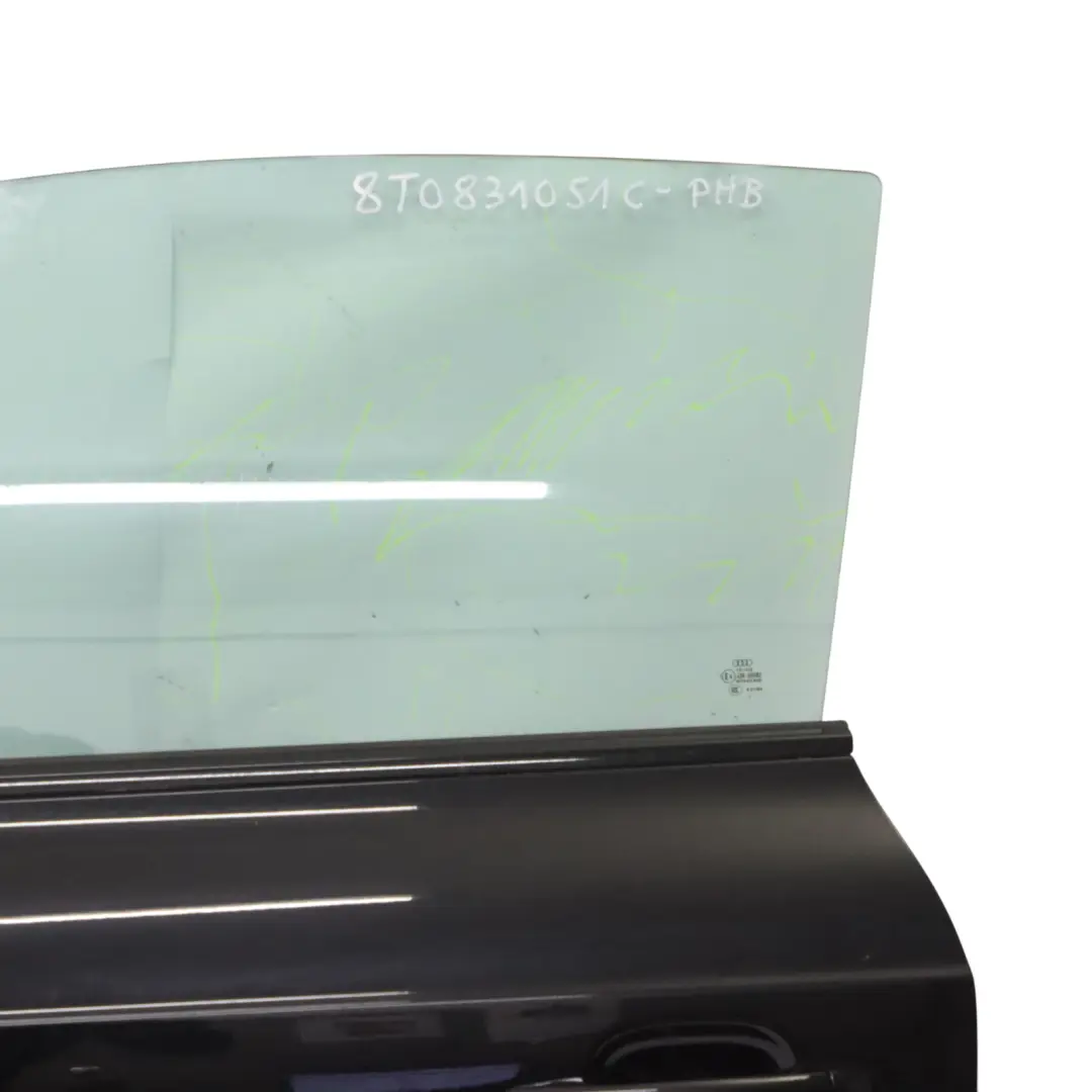 Audi A5 8T Coupe Door Front Left N/S Phantom Black - LZ9Y - SKU 8T0831051C-PHB - Part number 8T0831051C