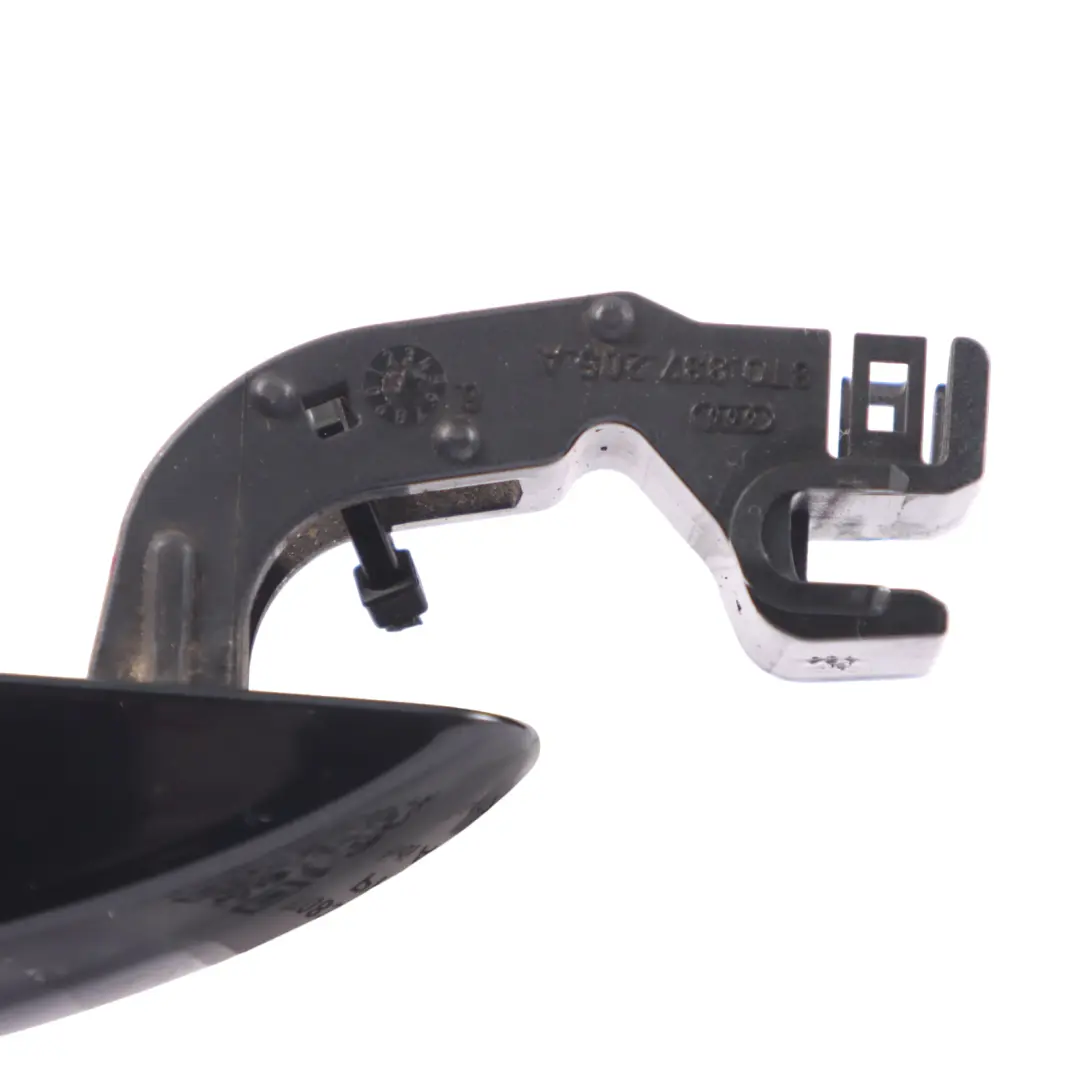 Audi A4 B8 Vorne Hinten Tür Griff Außen Verkleidung Links Phantom Schwarz - Z9Y - SKU 8T0837205A-PHB - Teilenummer 8T0837205A