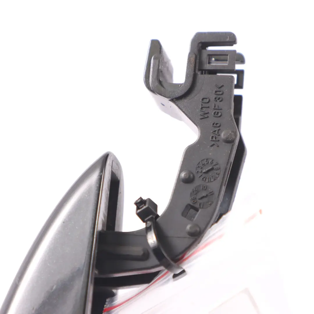 Audi A4 B8 Vorne Hinten Tür Griff Außen Verkleidung Links Phantom Schwarz - Z9Y - SKU 8T0837205A-PHB - Teilenummer 8T0837205A