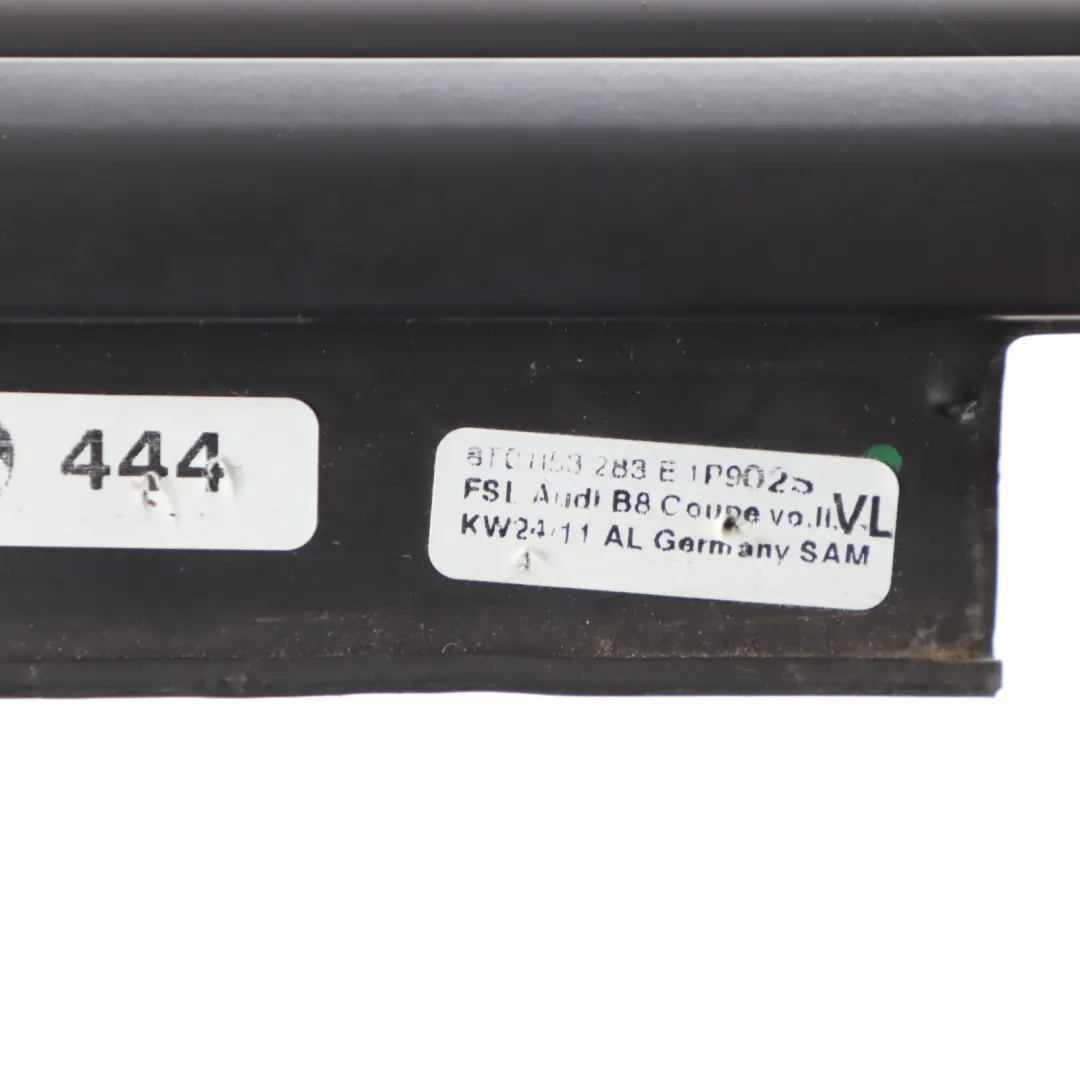 Audi A5 S5 8T Coupe Front Door Weather Strip Seal Rubber Left N/S - SKU 8T0853283E - Part number 8T0853283E