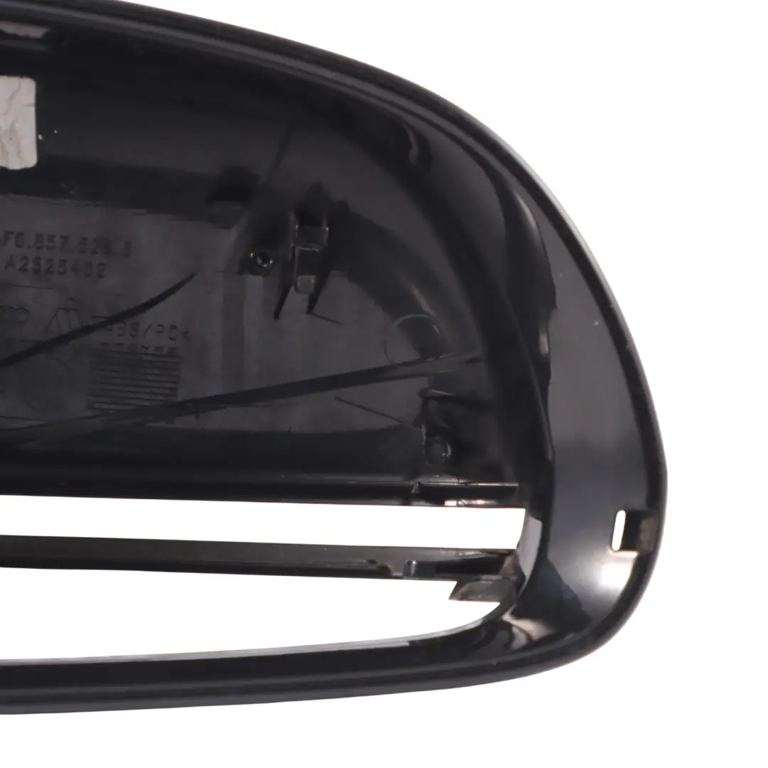Audi A4 B8 Osłona Obudowa Lusterka Prawa Czarna - SKU 8T0857528D-PHB - Numer Części 8T0857528D
