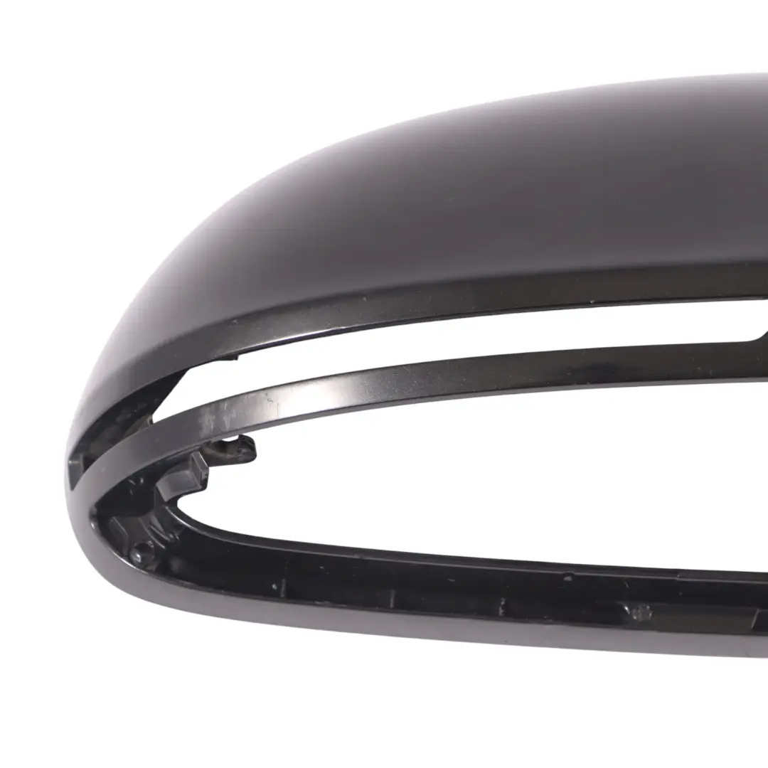 Audi A4 B8 Wing Mirror Cover Housing Door Right O/S Phantom Black - LZ9Y - SKU 8T0857528D-PHB - Part number 8T0857528D