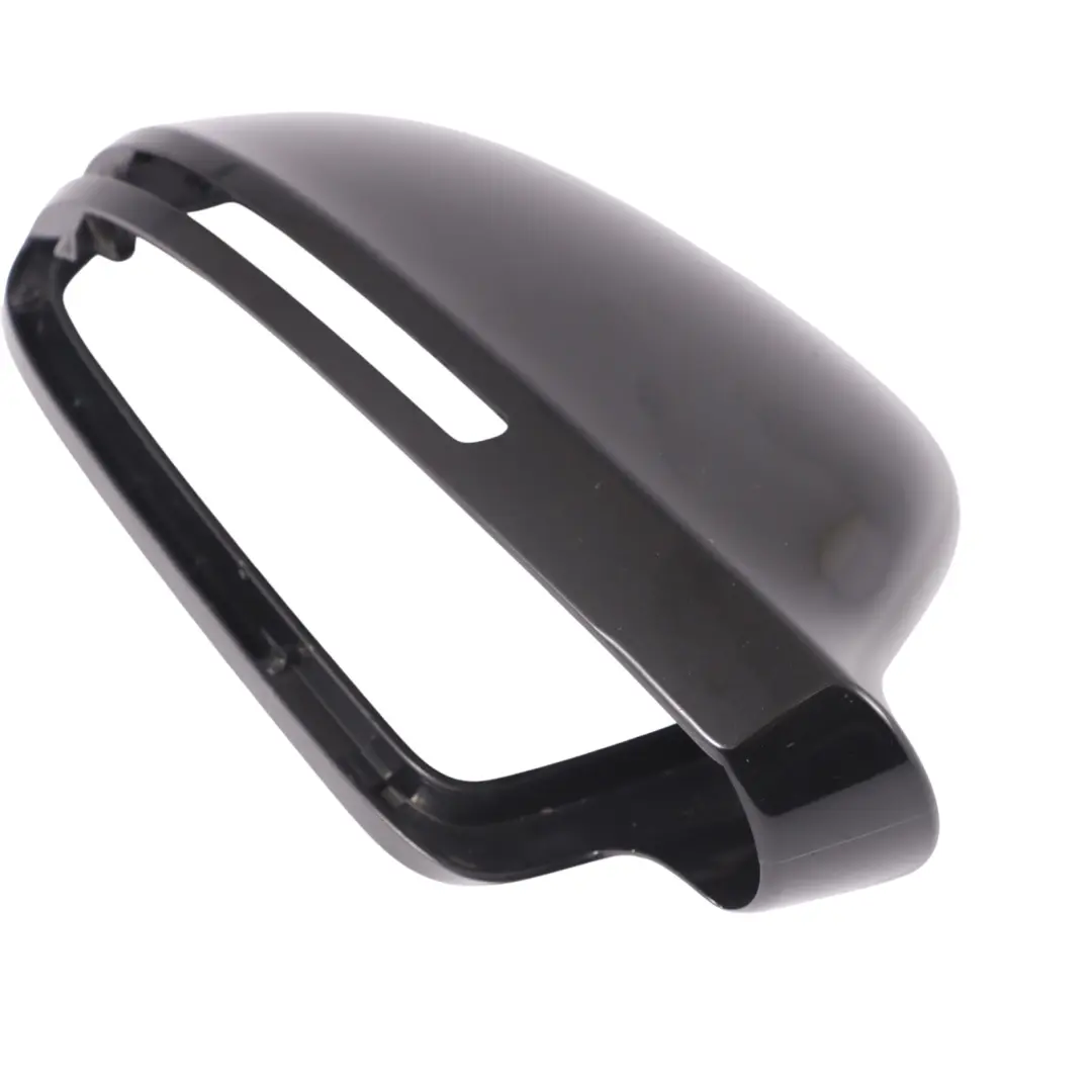 Audi A4 B8 Wing Mirror Cover Housing Door Right O/S Phantom Black - LZ9Y - SKU 8T0857528D-PHB - Part number 8T0857528D