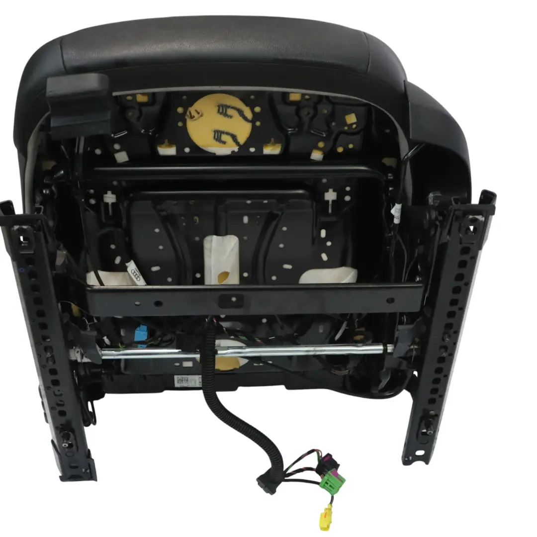 Audi A5 8T Coupe Vordersitz Links Beheizt Innenraum Leder Seele Schwarz - SKU 8T0881805G-1 - Teilenummer 8T0881805G