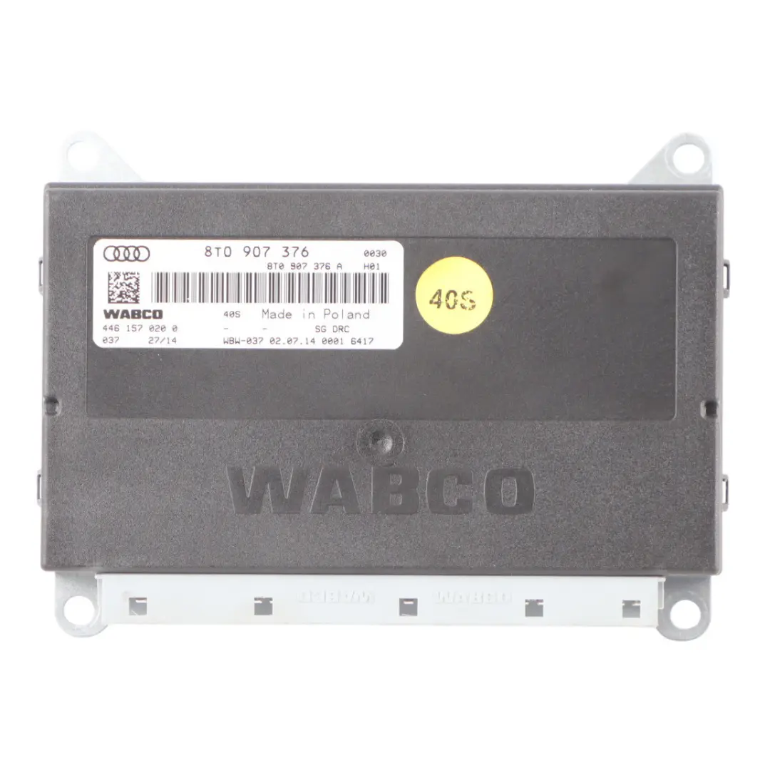 Electronic Regulated Damping Module Unit to Audi RS4 B8 with Part number 8T0907376 Audi RS4 B8 Electronic Regulated Damping Module Unit - SKU 8T0907376 - Part number 8T0907376