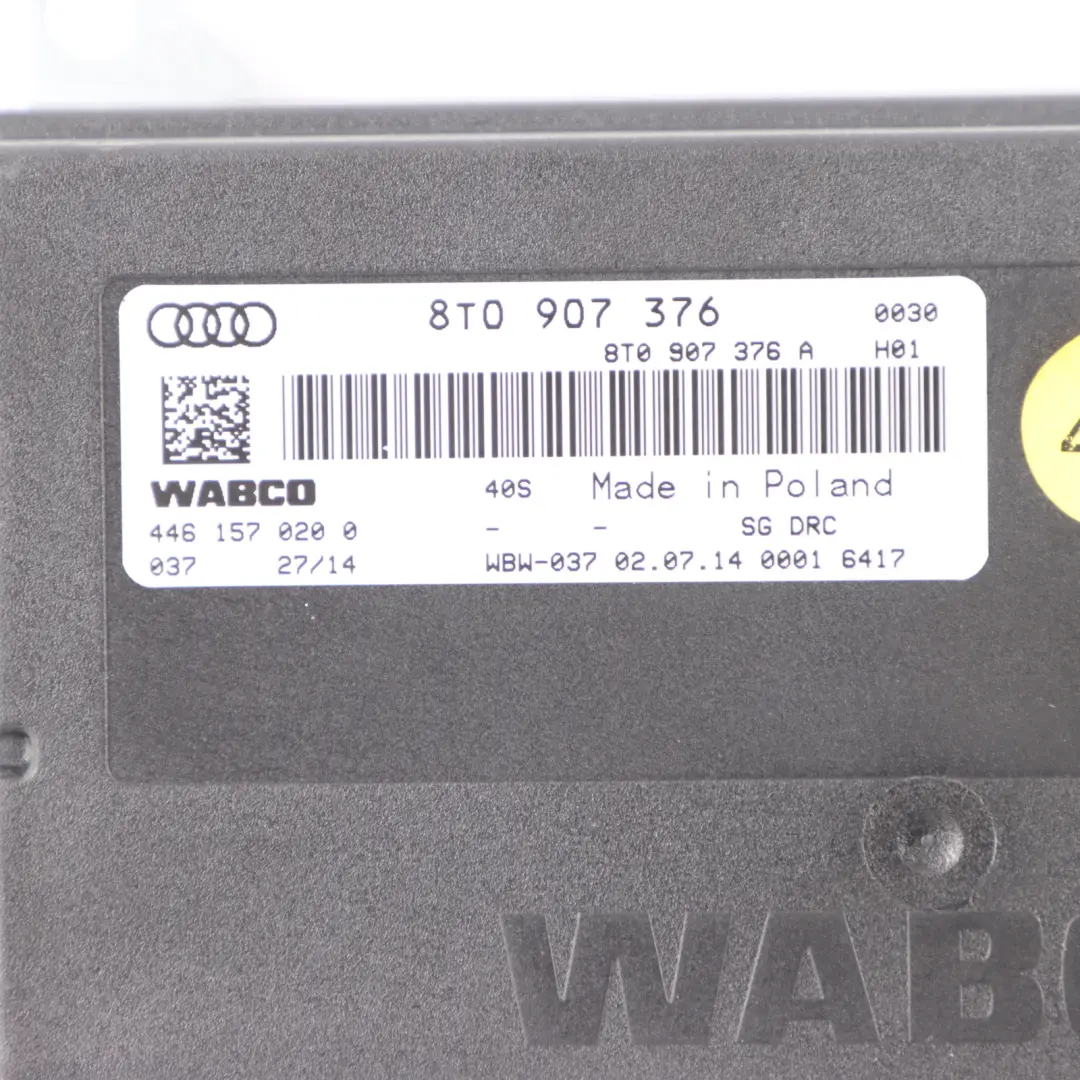 Audi RS4 B8 Electronic Regulated Damping Module Unit - SKU 8T0907376 - Part number 8T0907376