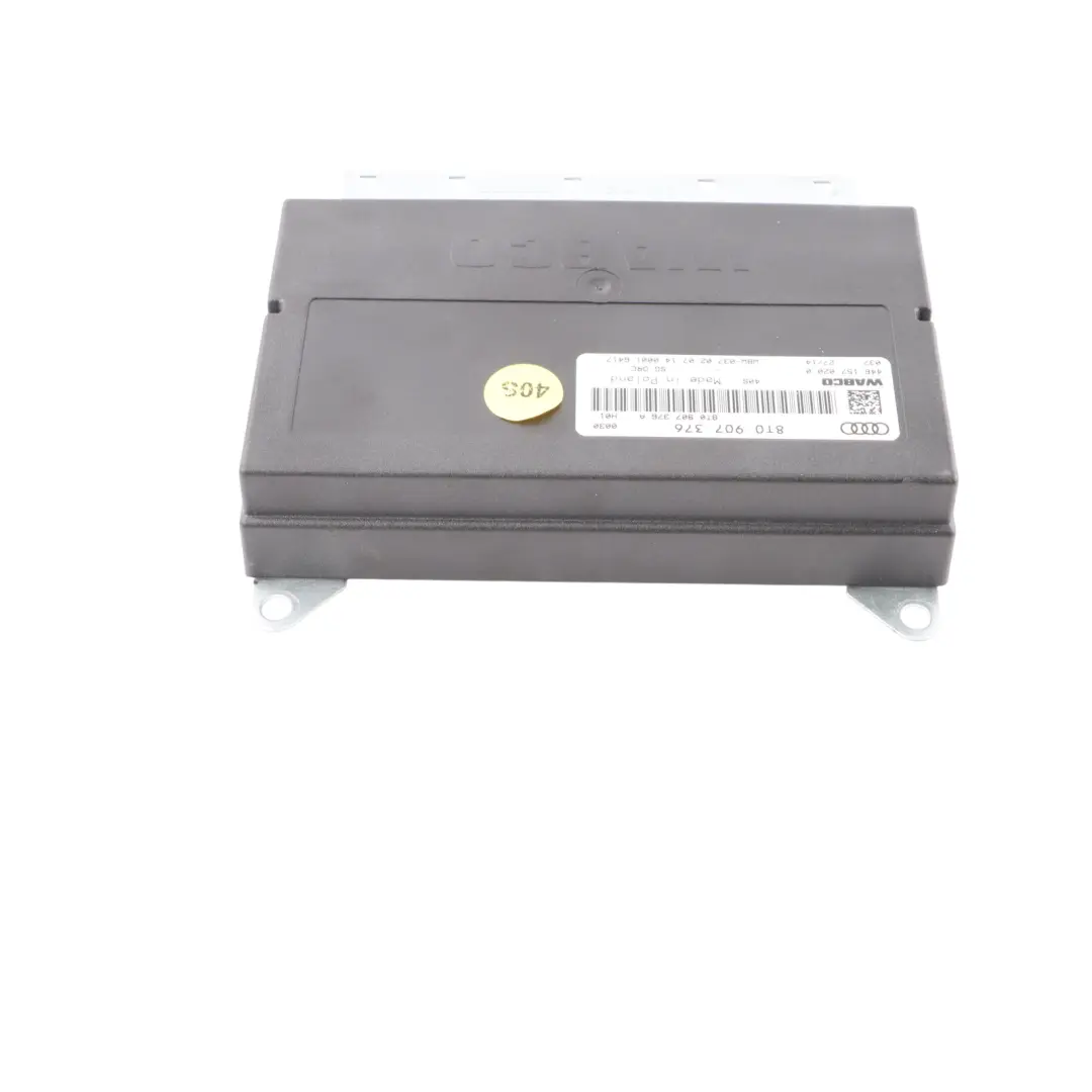 Electronic Regulated Damping Module Unit to Audi RS4 B8 with Part number 8T0907376 Audi RS4 B8 Electronic Regulated Damping Module Unit - SKU 8T0907376 - Part number 8T0907376