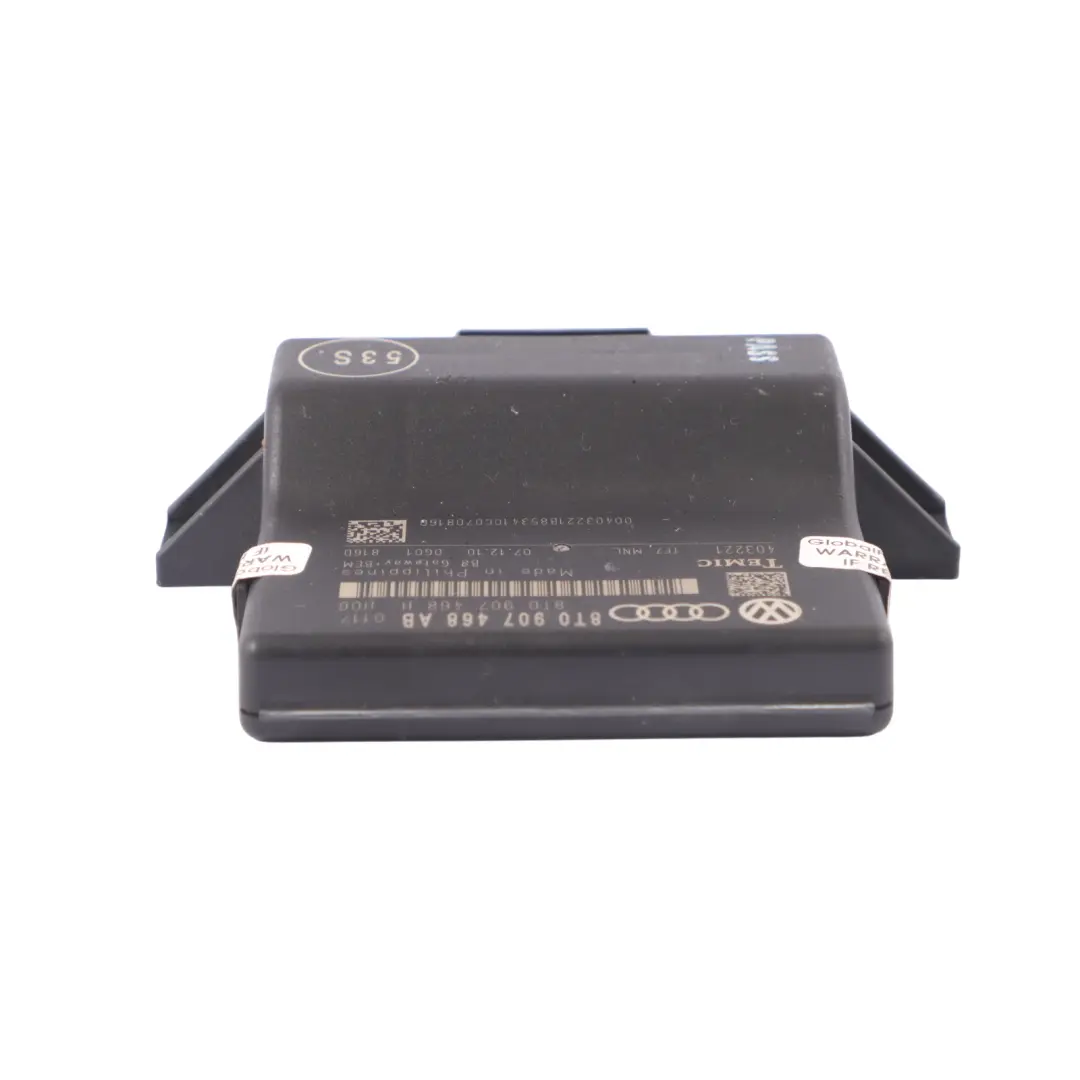 Audi A4 B8 2.0 TDI CAGA Gateway Interface Steuergerät ECU 8T0907468H - SKU 8T0907468AB - Teilenummer 8T0907468AB