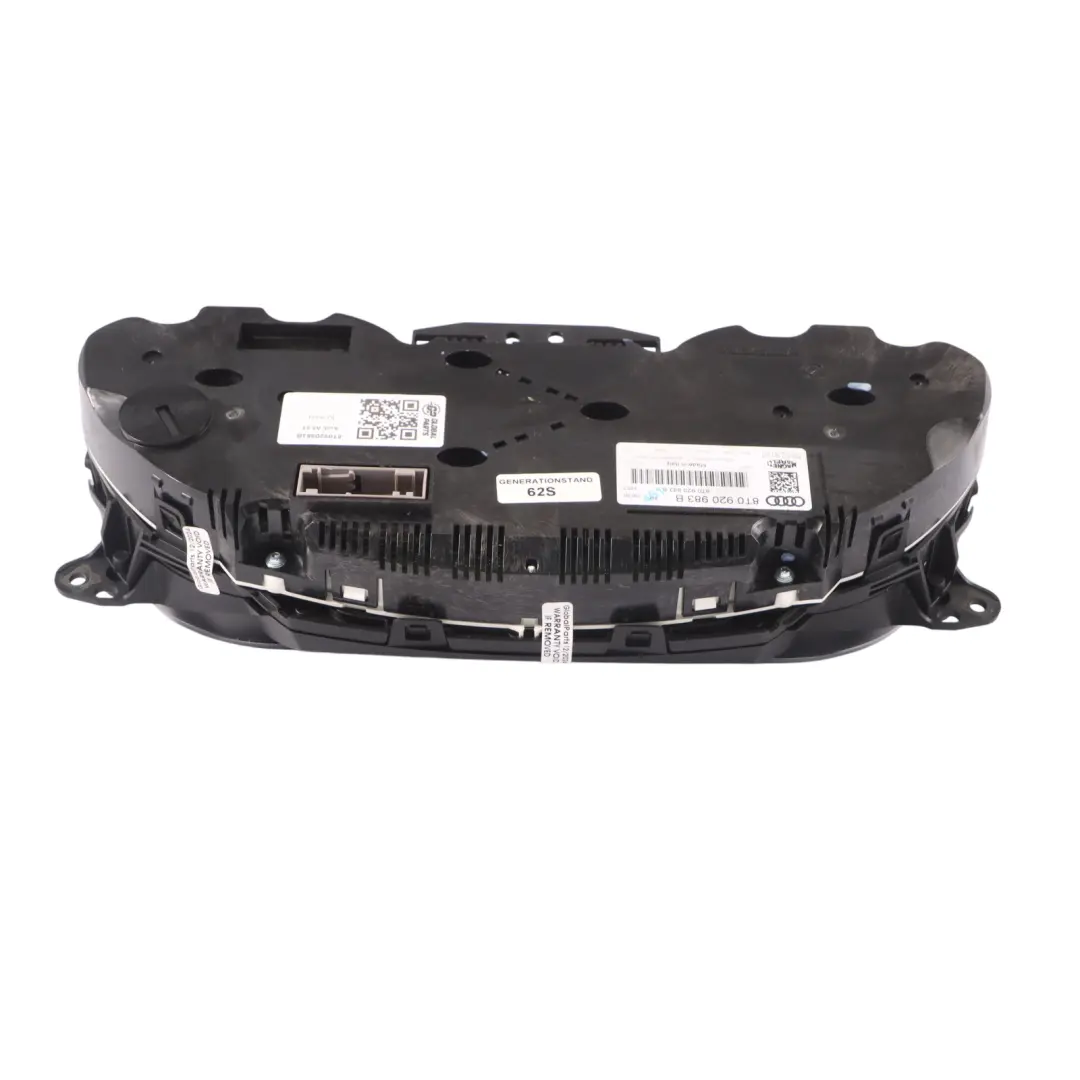 Instrument Cluster Speedometer Clocks Manual to Audi A5 8T Diesel with Part number 8T0920983B Audi A5 8T Diesel Instrument Cluster Speedometer Clocks Manual - SKU RHD-8T0920983B - Part number 8T0920983B