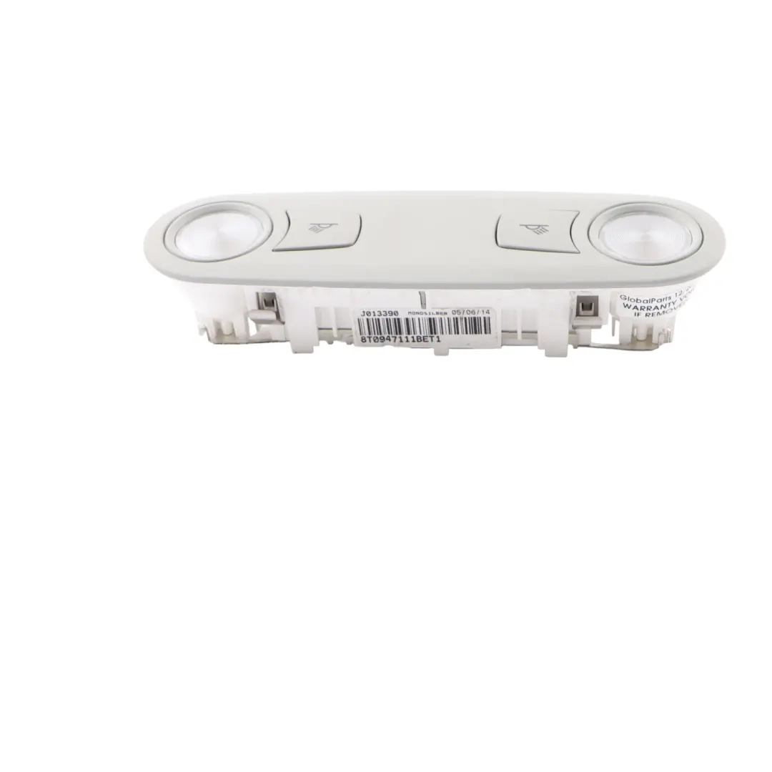 Headliner Roof Reading Courtesy Light Lamp Grey 8T0947111A to Audi A4 RS4 B8 Rear with Part number 8T0947111B Audi A4 RS4 B8 Rear Headliner Roof Reading Courtesy Light Lamp Grey 8T0947111A - SKU 8T0947111B-1 - Part number 8T0947111B