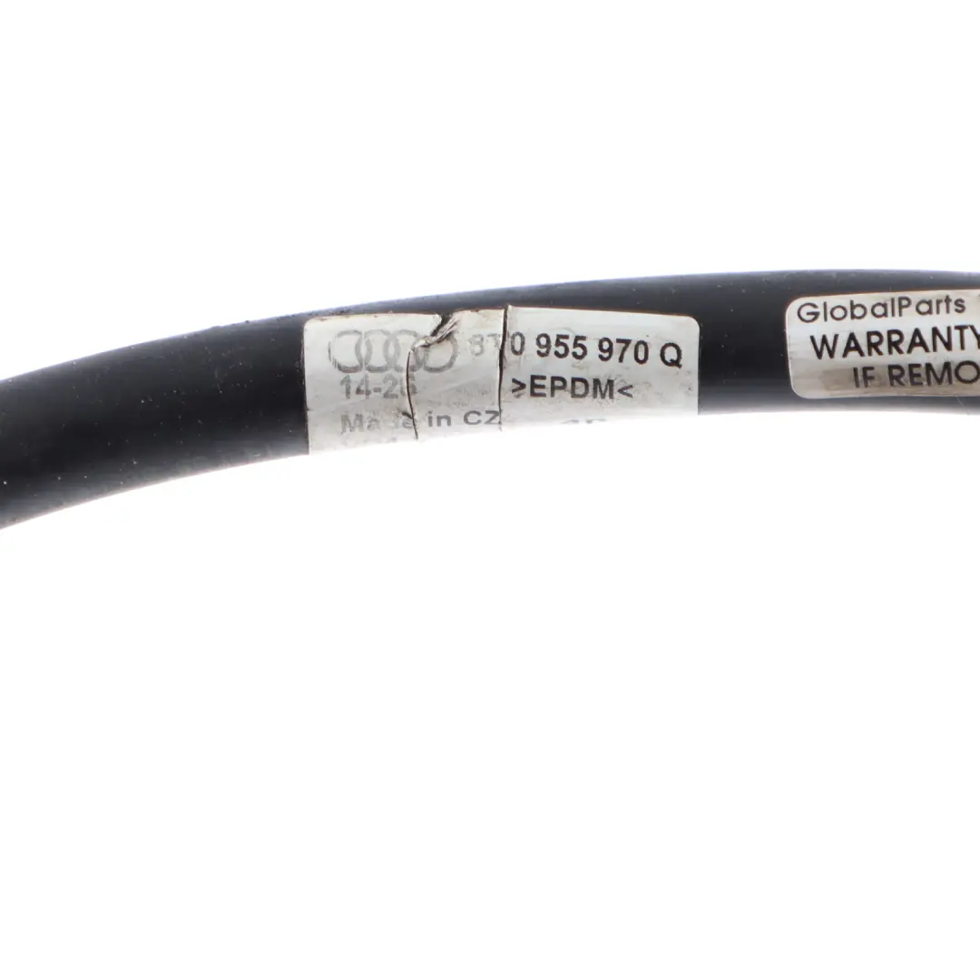 Audi A4 B8 A5 8T Bumper Headlight Washer Pipe Hose Line - SKU 8T0955970Q - Part number 8T0955970Q
