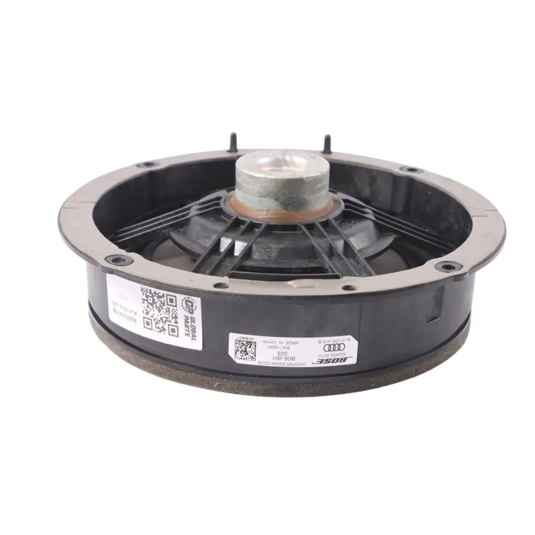Speaker BOSE Door Front Right Left N/O/S 200mm Audi Q3 8U - SKU 8U0035415B - Part number 8U0035415B