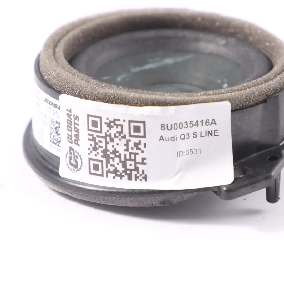 Altavoz trasero Audio Surround Sound Izquierdo Derecho para Audi Q3 S Line con número de pieza 8U0035416A Audi Q3 S Line Altavoz trasero Audio Surround Sound Izquierdo Derecho - SKU 8U0035416A - Número de pieza 8U0035416A