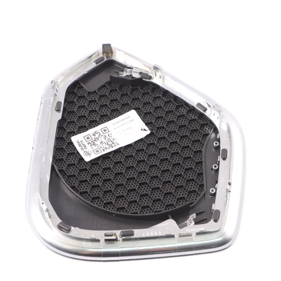 Audi Q3 S Line Door Card Rear Right O/S Trim Panel Speaker Cover - SKU 8U0035436A - Part number 8U0035436A