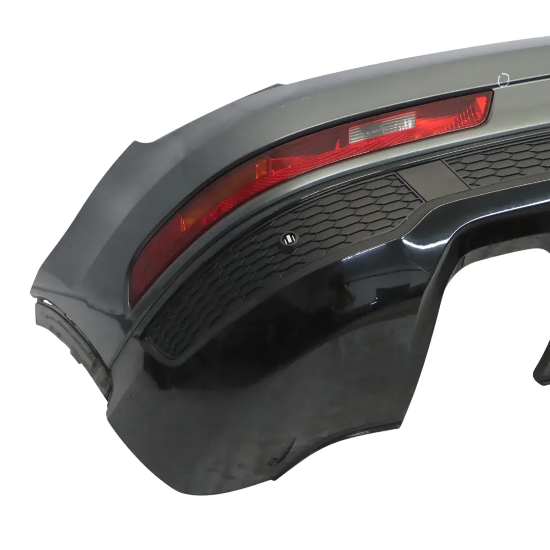 Audi Q3 8U Rear Bumper Trim Panel Covering Daytona Grey Pearl Effect - Z7S - SKU 8U0807067F-DGR - Part number 8U0807067F