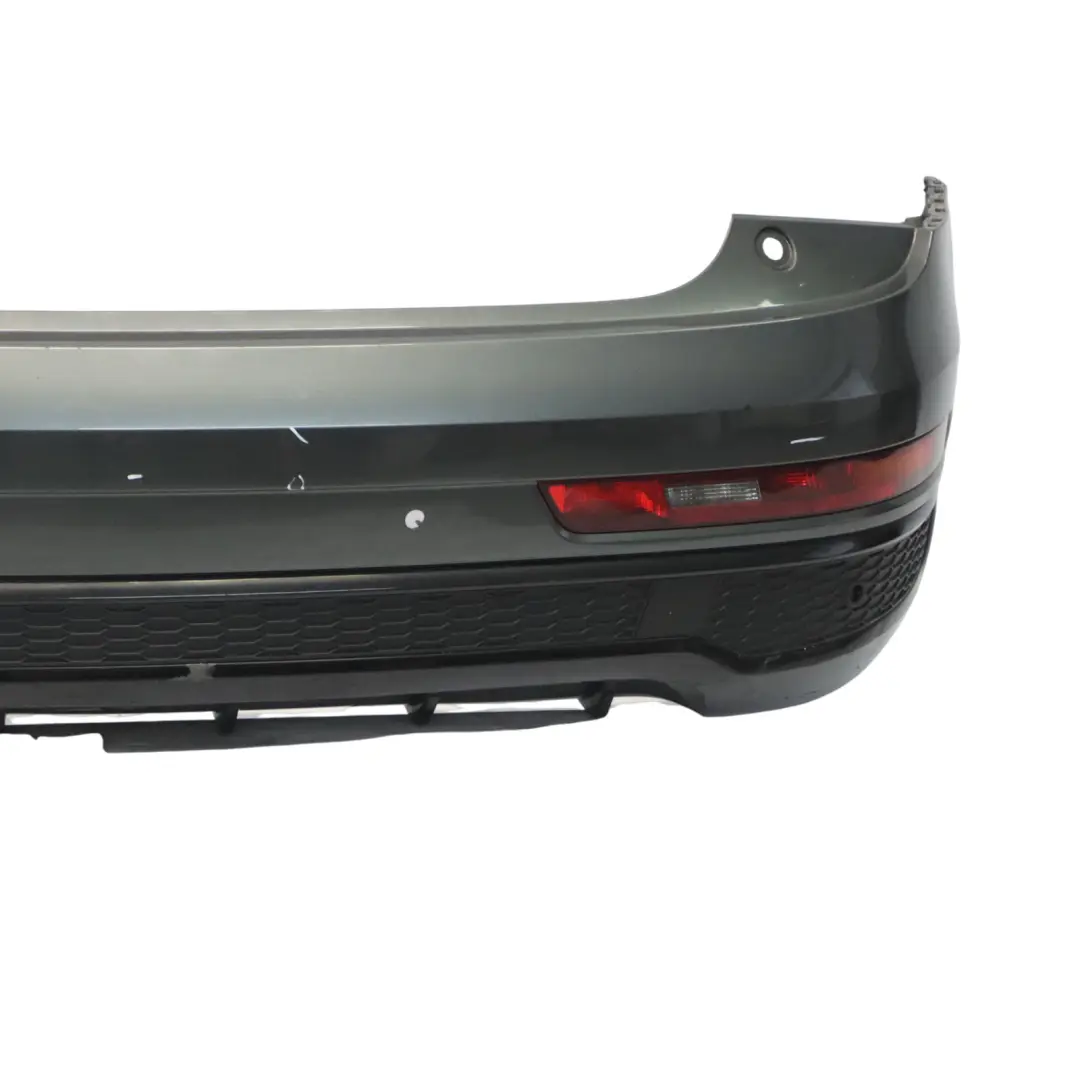 Audi Q3 8U Rear Bumper Trim Panel Covering Daytona Grey Pearl Effect - Z7S - SKU 8U0807067F-DGR - Part number 8U0807067F