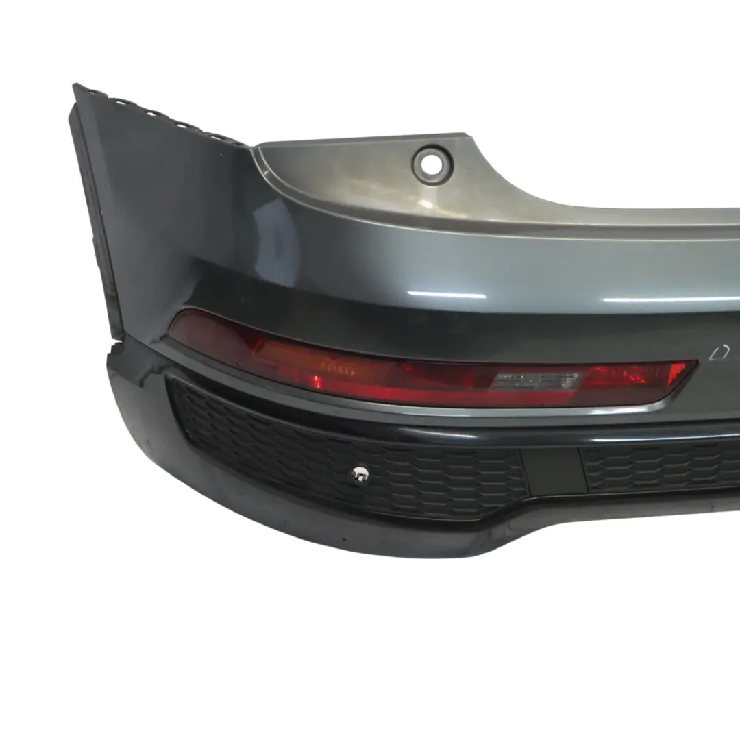 Audi Q3 8U Rear Bumper Trim Panel Covering Daytona Grey Pearl Effect - Z7S - SKU 8U0807067F-DGR - Part number 8U0807067F
