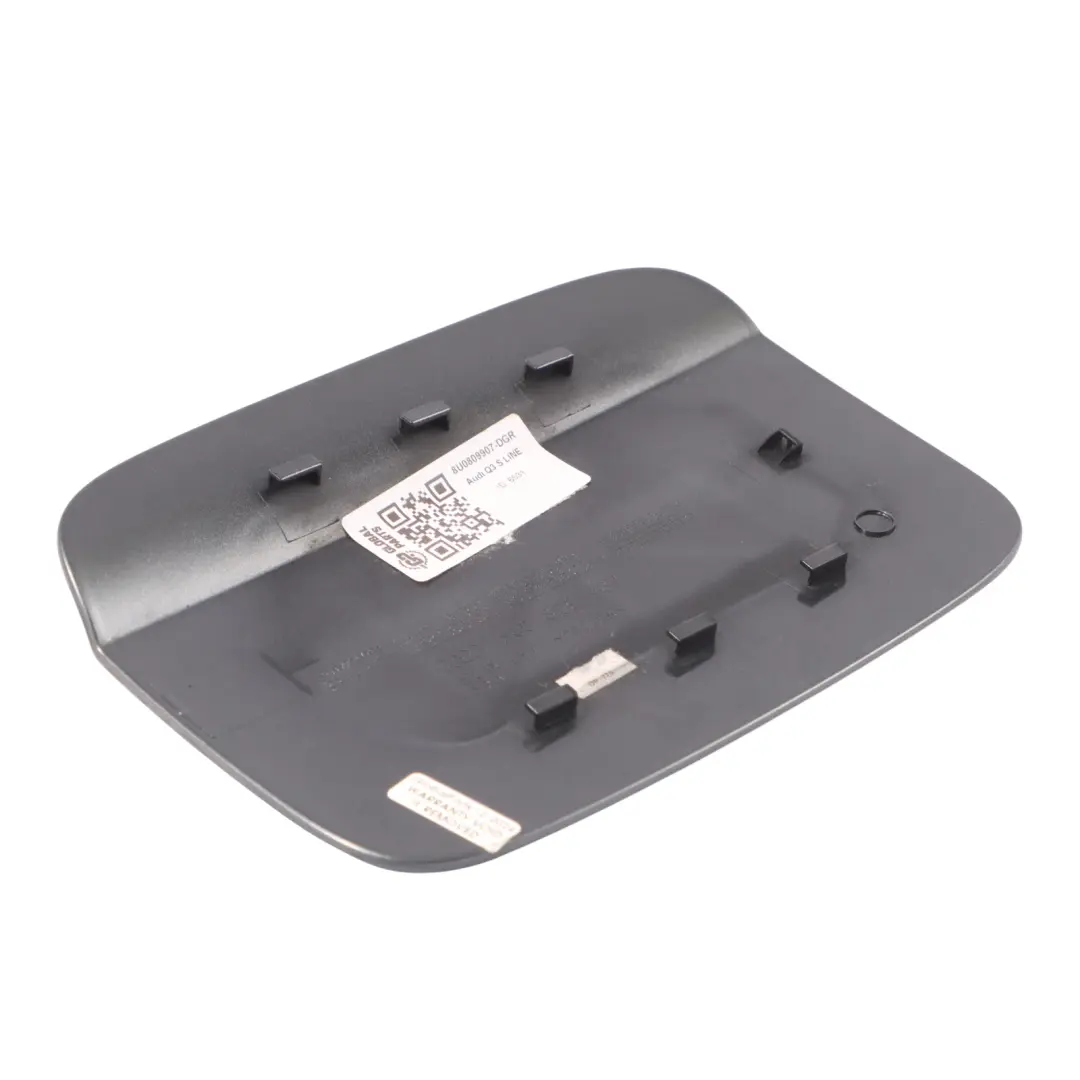 Coperchio sportello rifornimento carburante Grigio Daytona per Audi Q3 8U con numero di parte 8U0809907 Audi Q3 8U Coperchio sportello rifornimento carburante Grigio Daytona - SKU 8U0809907-DGR - Numero di parte 8U0809907