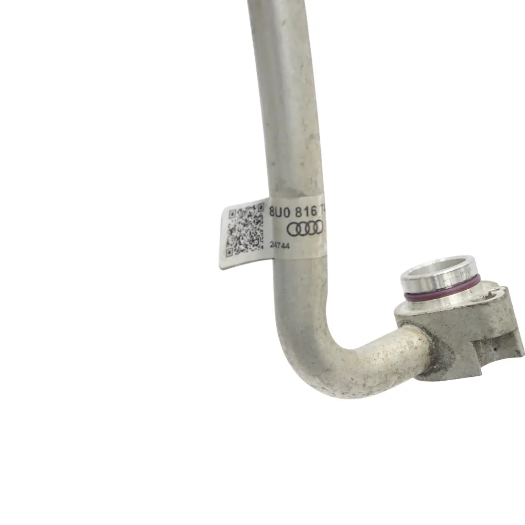 Tuyau compresseur essence climatisation conduite pour Audi Q3 8U 2.0 TFSI à propos du numéro de pièce 8U0816743K Audi Q3 8U 2.0 TFSI Tuyau compresseur essence climatisation conduite - SKU 8U0816743K - Numéro de pièce 8U0816743K