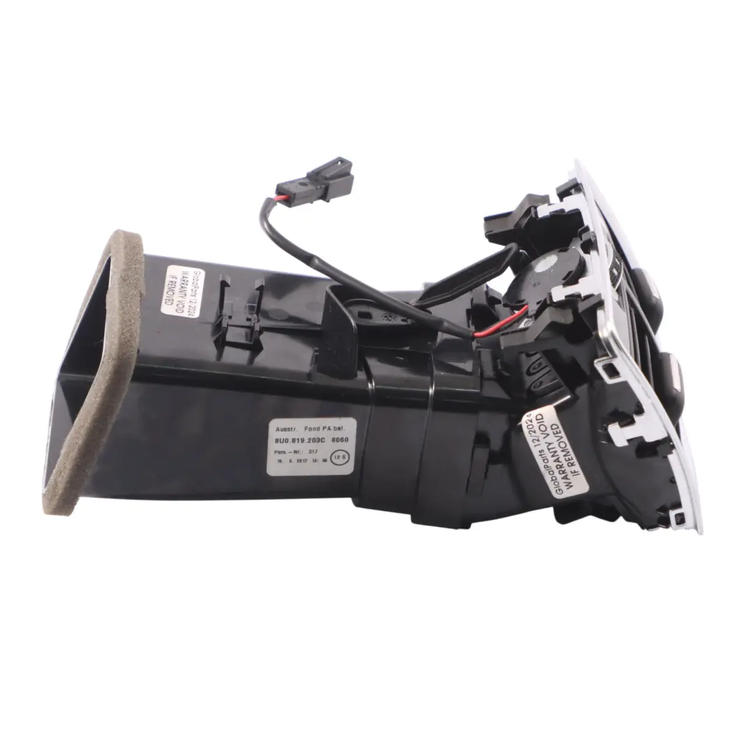 Audi Q3 S Line Cubierta de la consola central Panel trasero - SKU 8U0819203C - Número de pieza 8U0819203C