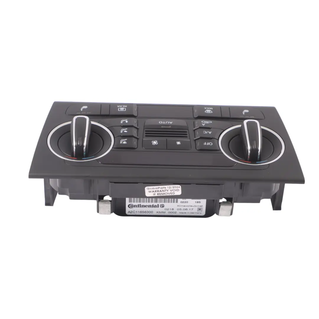 Conditioning Heater Fan Blower Control Panel to Audi Q3 8U Air with Part number 8U0820043J Audi Q3 8U Air Conditioning Heater Fan Blower Control Panel - SKU 8U0820043J - Part number 8U0820043J