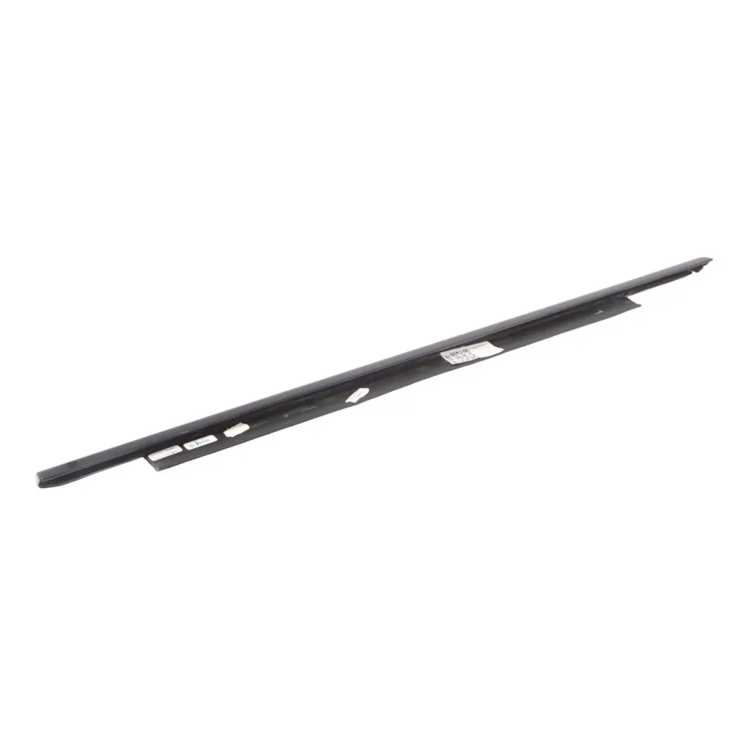 Audi Q3 8U Moldura ventana puerta tira trasera izquierda alto brillo - SKU 8U0853763F - Número de pieza 8U0853763F