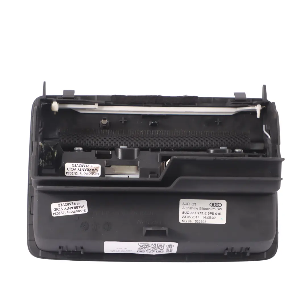Audi Q3 S Line Multimedia Radio Sat Nav Screen Display Head Unit - SKU 8U0857273E - Part number 8U0857273E