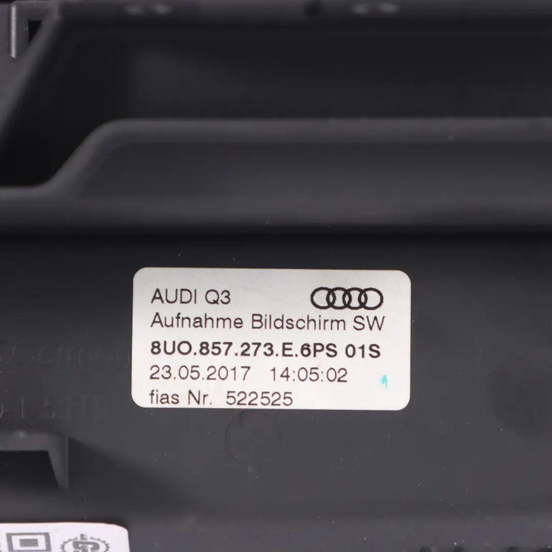 Audi Q3 S Line Multimedia Radio Sat Nav Screen Display Head Unit - SKU 8U0857273E - Part number 8U0857273E