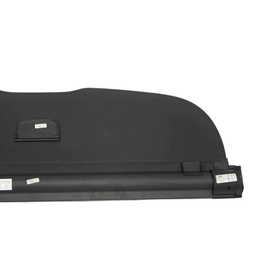 Audi Q3 8U Store à enroulement Coffre arrière Tablette colis Noir - SKU 8U0863553B - Numéro de pièce 8U0863553B