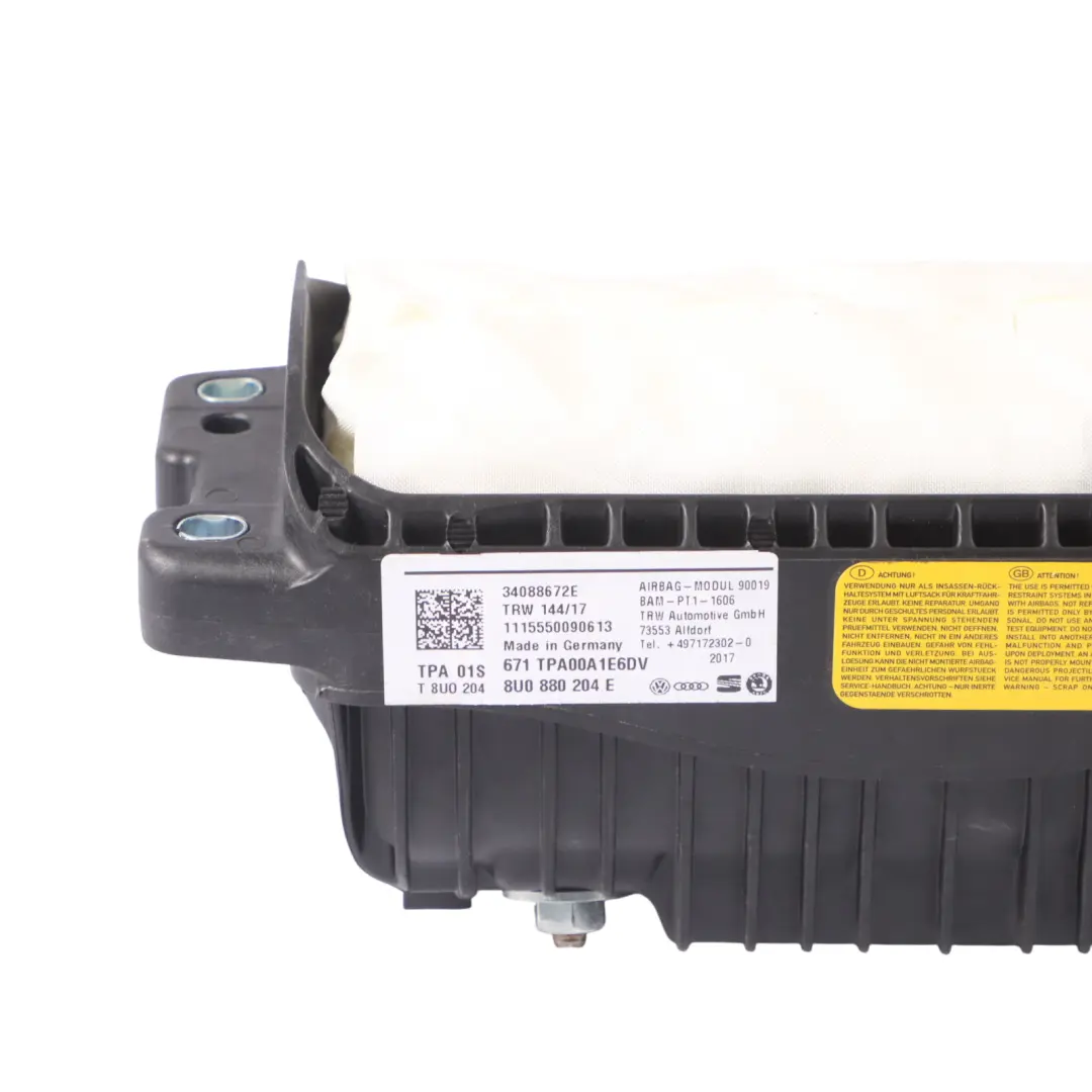 Audi Q3 S Line Module d'air Unité de tableau de bord passager - SKU 8U0880204E - Numéro de pièce 8U0880204E