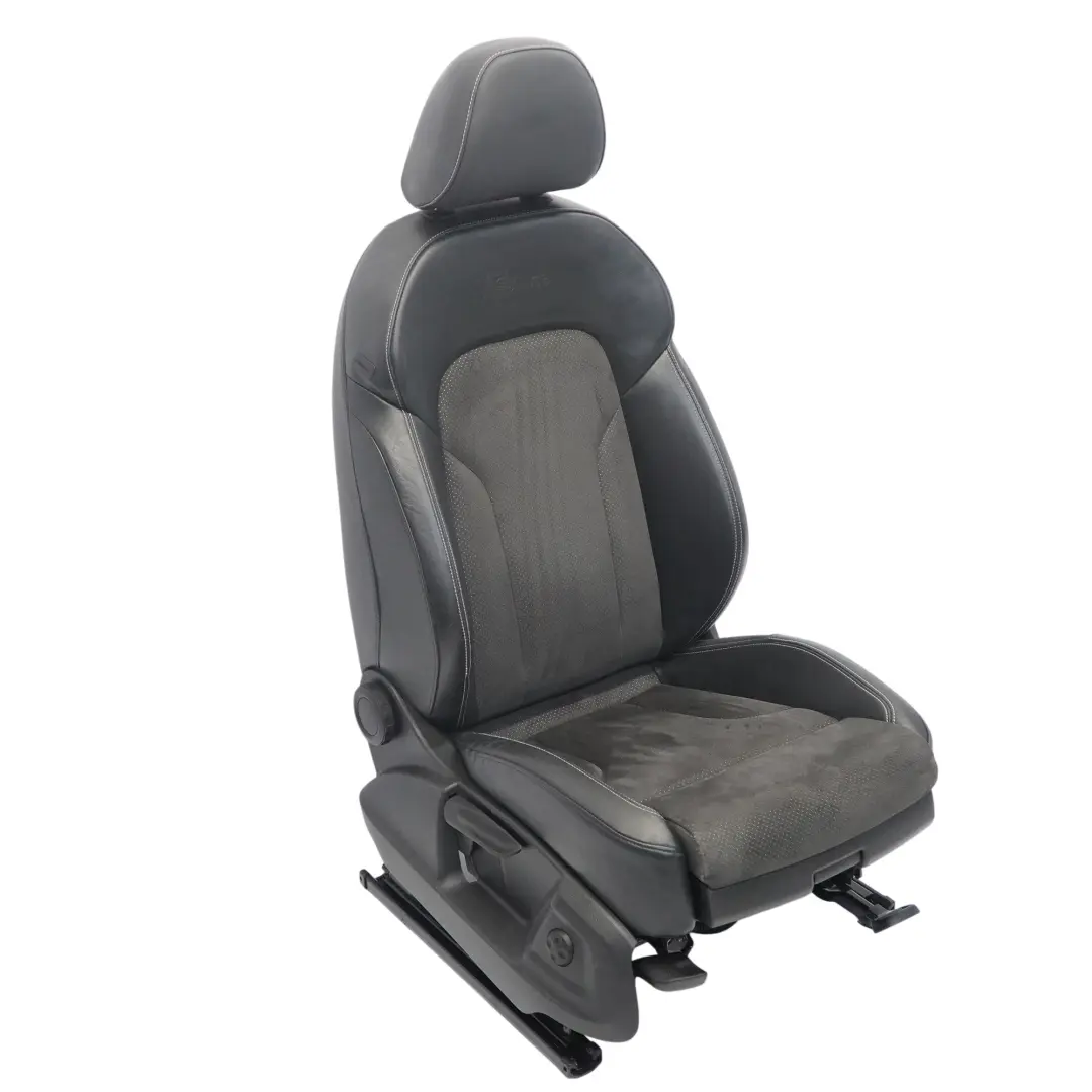 sedile sport anteriore destro S-Line riscaldato mezza pelle nero per Audi Q3 8U con numero di parte 8U0881806AL Audi Q3 8U sedile sport anteriore destro S-Line riscaldato mezza pelle nero - SKU 8U0881806AL-2 - Numero di parte 8U0881806AL