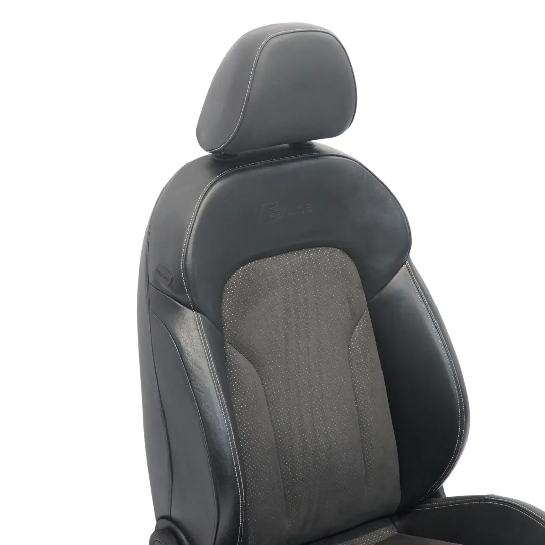 sedile sport anteriore destro S-Line riscaldato mezza pelle nero per Audi Q3 8U con numero di parte 8U0881806AL Audi Q3 8U sedile sport anteriore destro S-Line riscaldato mezza pelle nero - SKU 8U0881806AL-2 - Numero di parte 8U0881806AL