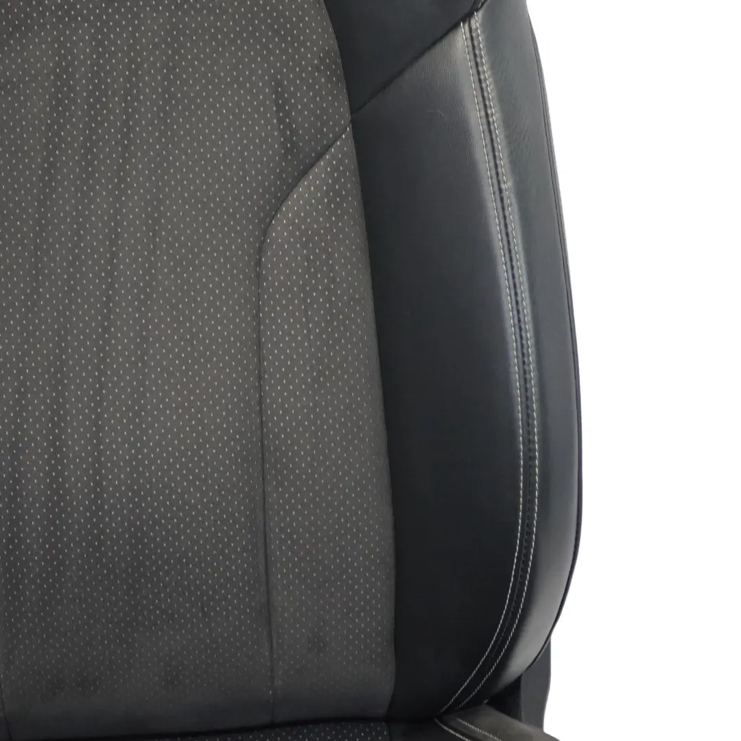 Audi Q3 8U Sportsitz Vorne Rechts S-Line Beheizt Halbleder Schwarz Silber - SKU 8U0881806AL-2 - Teilenummer 8U0881806AL