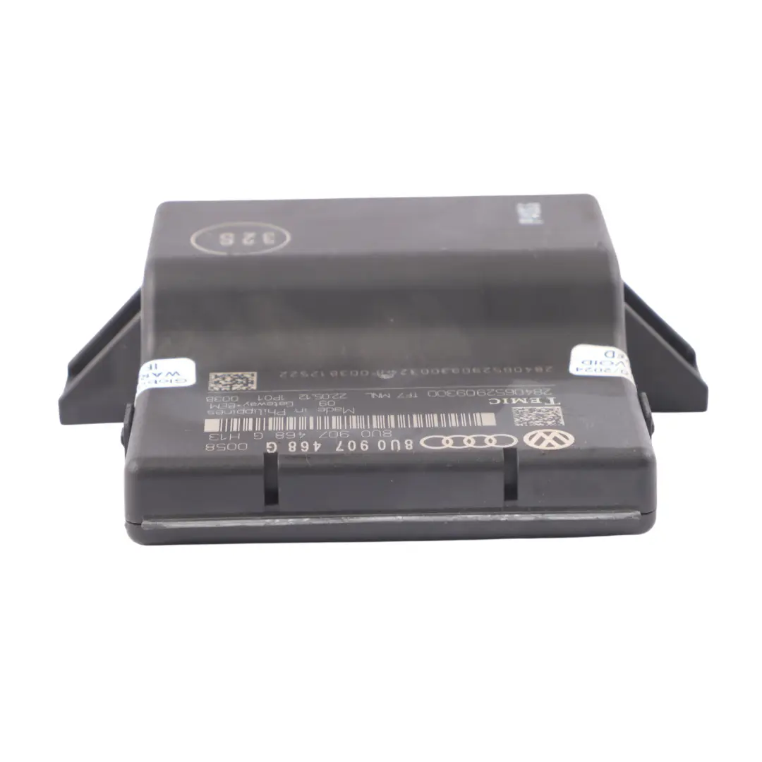 Gateway Schnittstelle Steuergerät ECU für Audi Q3 8U mit Teilenummer 8U0907468G Audi Q3 8U Gateway Schnittstelle Steuergerät ECU - SKU 8U0907468G - Teilenummer 8U0907468G