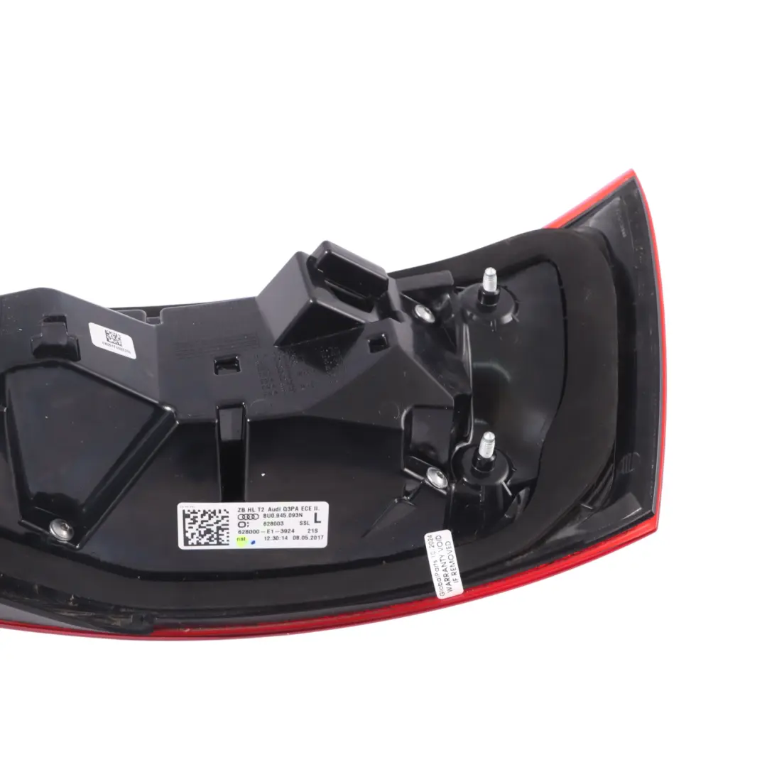 Facelift Feu Arrière Gauche LED pour Audi Q3 8U à propos du numéro de pièce 8U0945093N Audi Q3 8U Facelift Feu Arrière Gauche LED - SKU 8U0945093N-1 - Numéro de pièce 8U0945093N