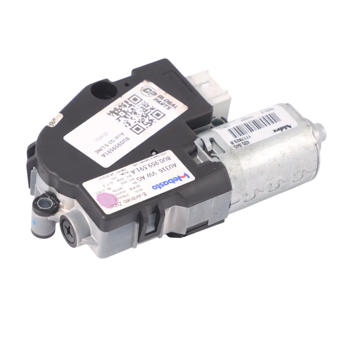 Audi Q3 8U Moteur du toit ouvrant d'entraînement Avant Arrière - SKU 8U0959591A - Numéro de pièce 8U0959591A