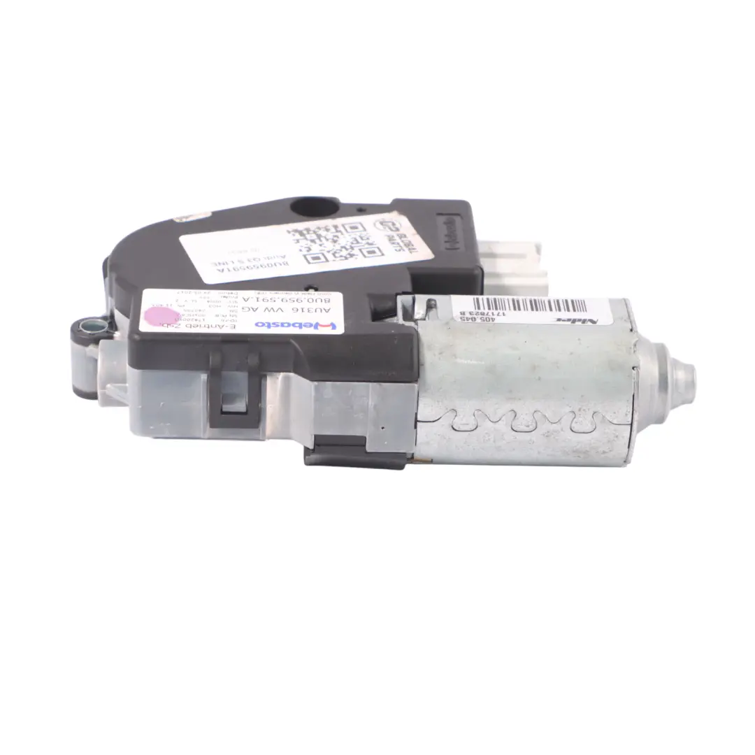 Glass Sunroof Motor Drive Mechanism Front Rear to Audi Q3 8U with Part number 8U0959591A Audi Q3 8U Glass Sunroof Motor Drive Mechanism Front Rear - SKU 8U0959591A - Part number 8U0959591A
