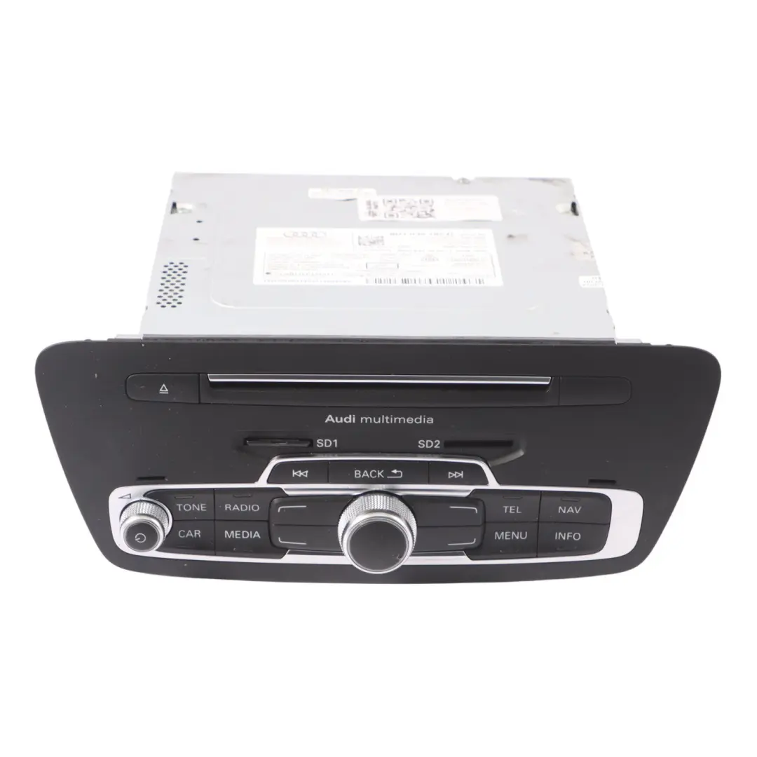 RMC Panel de Control Multimedia Radio Sat Nav SD Card Audi Q3 8U - SKU 8U1035192D - Número de pieza 8U1035192D