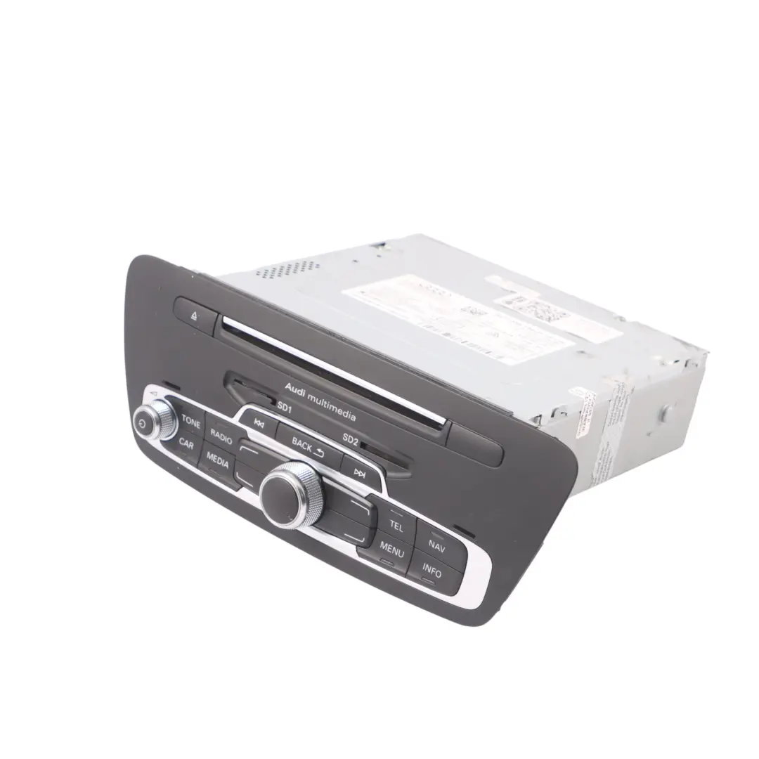 RMC Panel de Control Multimedia Radio Sat Nav SD Card Audi Q3 8U - SKU 8U1035192D - Número de pieza 8U1035192D