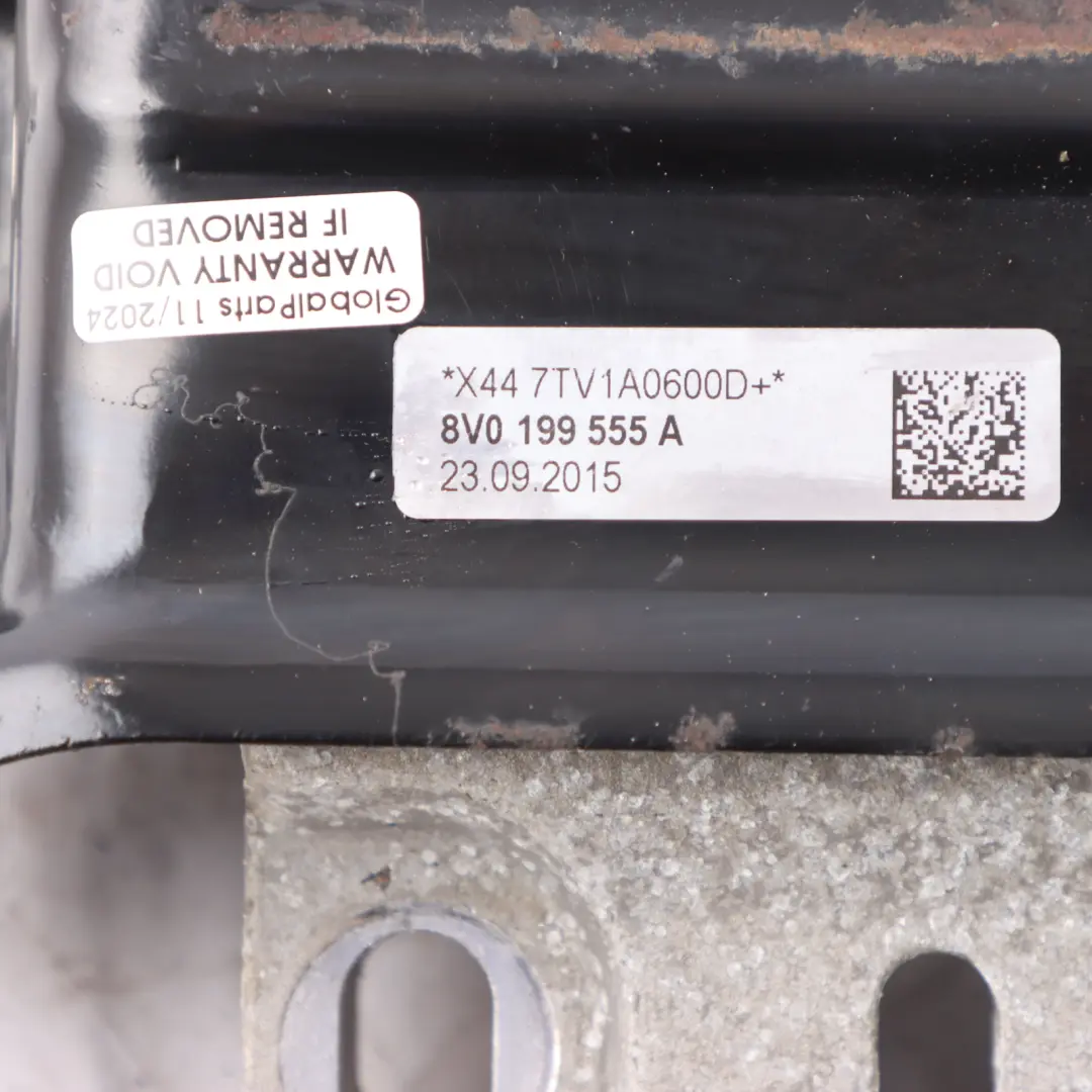 Gearbox Transmission Bracket Left N/S Holder Mount Support to Audi RS3 A3 V8 with Part number 8V0199555A Audi RS3 A3 V8 Gearbox Transmission Bracket Left N/S Holder Mount Support - SKU 8V0199555A - Part number 8V0199555A