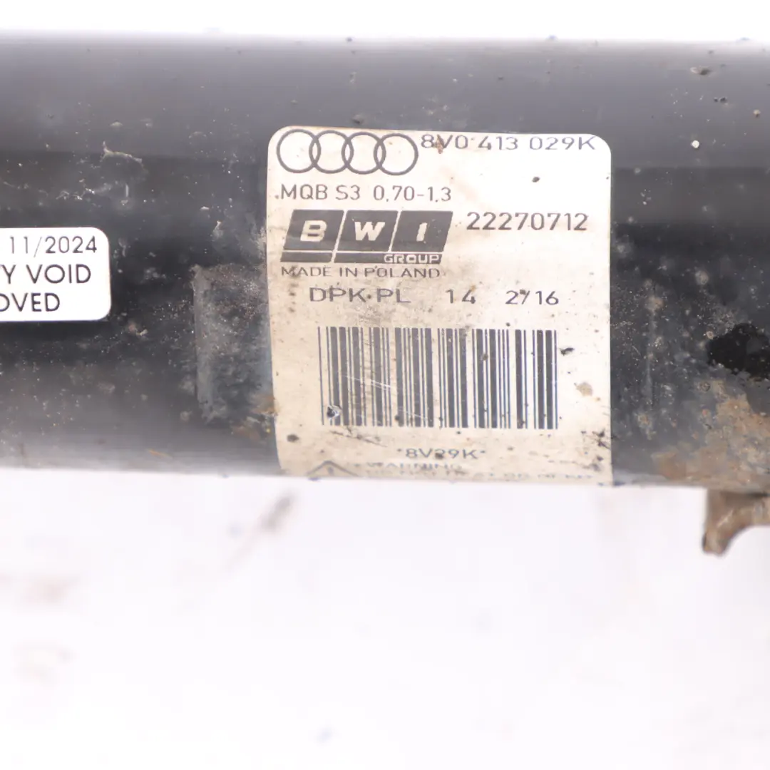 Shock Absorber Front Left Right N/O/S Spring Strut 8V0413029K to Audi RS3 A3 8V with Part number 8V0413029P Audi RS3 A3 8V Shock Absorber Front Left Right N/O/S Spring Strut 8V0413029K - SKU 8V0413029P - Part number 8V0413029P