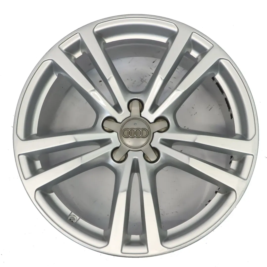 Audi A3 8V Silberne Leicht Metall Felge 18" 8J ET46 Sternspeiche - SKU 8V0601025BC-2 - Teilenummer 8V0601025BC
